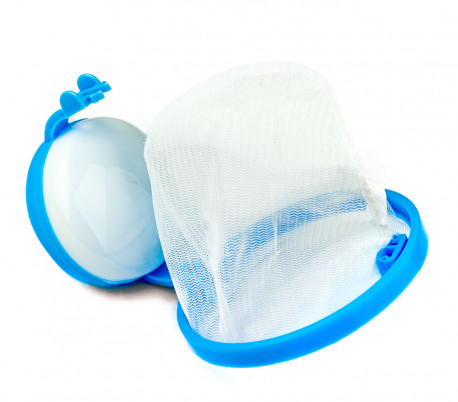 Filtro para lavadora recoge los residuos que suelta la ropa la lana el cabello 