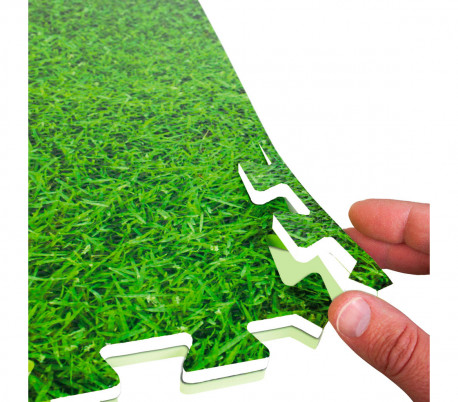 443668 Alfombra puzzle EVA 4 piezas modular ERBETTA 60 x 60 x 1 cm