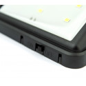  Lámpara 8 LED panel solar SUPER BRIGHT con sensor de movimiento y crepúscular