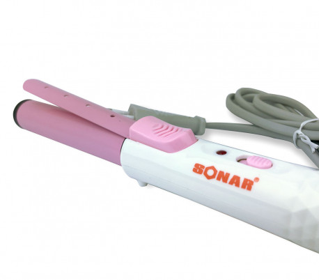 Plancha redonda de céramica SN012 para rizar y hacer tirabuzones 160 °