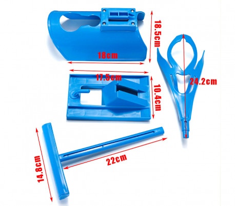 Soporte para poner y quitar los calcetines con sistema automático