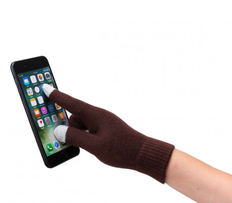 Guantes para teléfono móvil y pantalla táctil (Varios colores - Talla única)