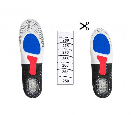 Plantillas deportivas anti-fatiga y absorción de impactos Talla de 35-40