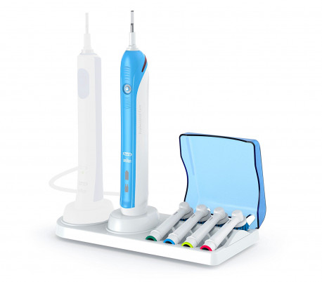 182962 Portacepillos higiénico eléctrico con cabezal y solapa