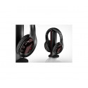 Auriculares inalámbricos con 5 funciones para radio FM - MP3 - PC - TV (5 EN 1)