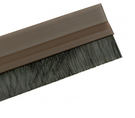 1470 Cubre ranuras con panel de cierre doble para puertas 95x950mm Gris