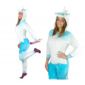 Pijama entero de felpa Cosplay Animal UNICORNIO tallas de la XS a la XL