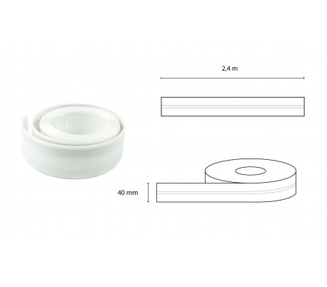 450 40 Geko Cinta de sellado autoadhesiva para moldes y líquenes