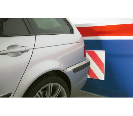 1810 05 Geko Box Large 2 paneles adhesivos a prueba de golpes garaje 50x24 cm