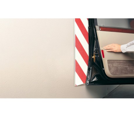 1810 05 Geko Box Large 2 paneles adhesivos a prueba de golpe para garaje 50x13cm