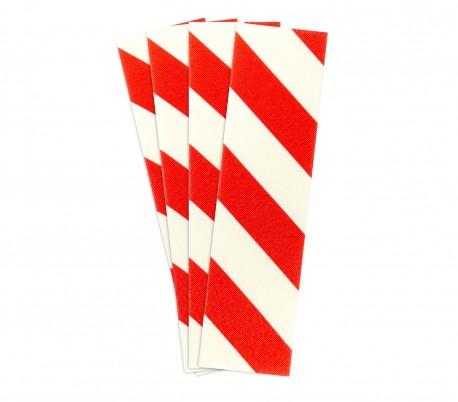 1810 05 Geko Box Large 2 paneles adhesivos a prueba de golpe para garaje 50x13cm