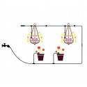 801001 Kit de micro irrigación 71 PZ GARDEN con manguera de 23 mtrs 801001 Kit de micro irrigación 71 PZ GARDEN con manguera de 23 mtrs