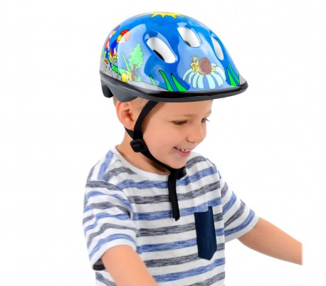 Casco HTP DESIGN para niñas LADY MV6 2 con ajuste sencillo 52/56 cm