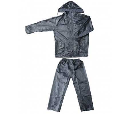 EF016 Traje completo para la lluvia chaqueta y pantalones de nylon resistentes