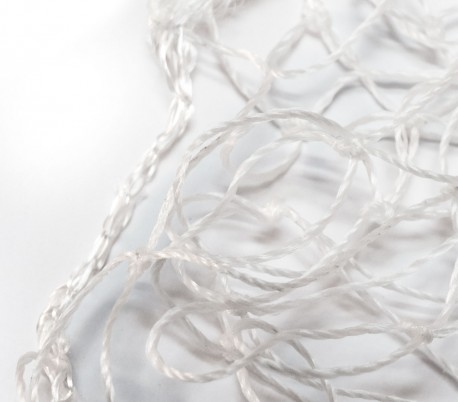 Juego de 2 redes para fútbol de 2,5 x 2,4 metros en polietileno resistente a UV