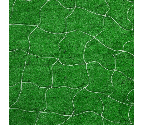 Juego de 2 redes para fútbol de 2,5 x 2,4 metros en polietileno resistente a UV