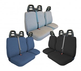 CJ00 Juego funda para el coche JACQUARD universal Xone algodón y poliéster 12PZ