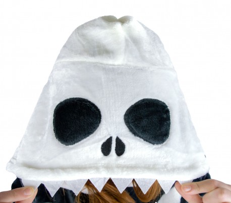 B1822 Pijama Unisex Cosplay ESQUELETO para niños de 4 a 14 años