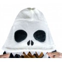B1822 Pijama Unisex Cosplay ESQUELETO para niños de 4 a 14 años