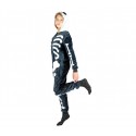 B1822 Pijama Unisex Cosplay ESQUELETO para niños de 4 a 14 años