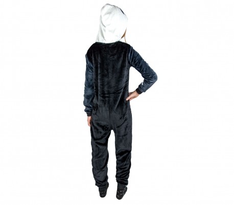B1822 Pijama Unisex Cosplay ESQUELETO para niños de 4 a 14 años