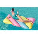 43159 Colchoneta inflable gigante en forma de PIÑA BESTWAY 174 x 96 cm
