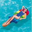 43187 Colchoneta inflable gigante Candy Lounge BESTWAY 190 x 105 cm