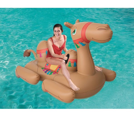 43183 Colchoneta inflable gigante forma de CONO DE HELADO BESTWAY 188x130 cm