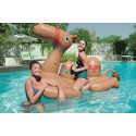 43183 Colchoneta inflable gigante forma de CONO DE HELADO BESTWAY 188x130 cm