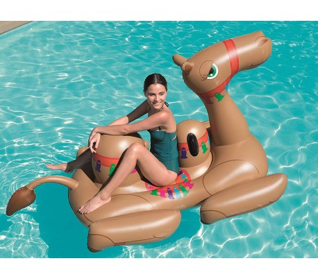 43183 Colchoneta inflable gigante forma de CONO DE HELADO BESTWAY 188x130 cm