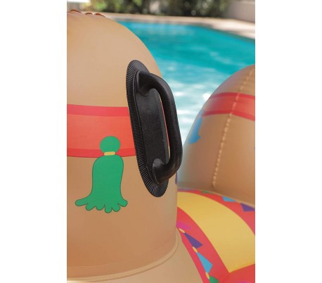 43183 Colchoneta inflable gigante forma de CONO DE HELADO BESTWAY 188x130 cm