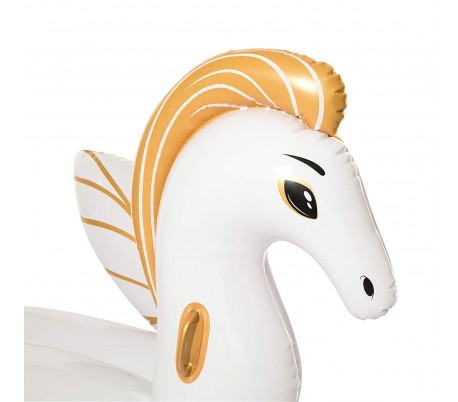 41125 Colchoneta inflable gigante forma de CAMELLO BESTWAY 221 x 132 cm