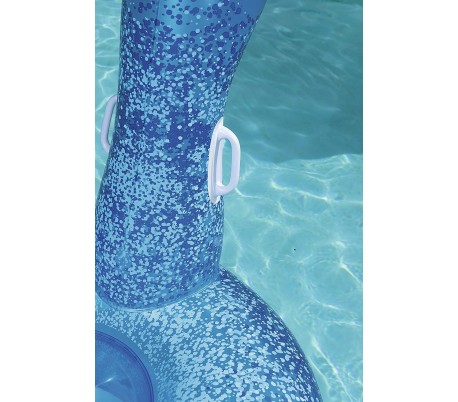 41119 Colchoneta inflable gigante forma de luxury flamenco BESTWAY 173 x 170 cm