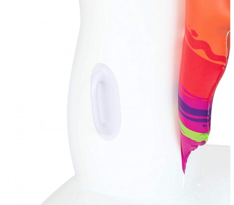 41101 Cavalgable inflable gigante forma de Pavo Real BESTWAY 198 x 164 cm