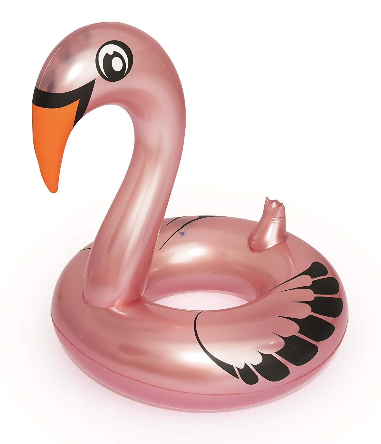 36124 Flotador inflable gigante forma de Cisne BESTWAY 165 x 117cm Blanco o Rosa