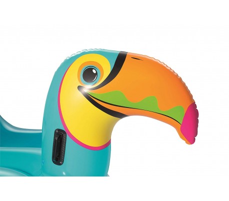 41113 Cavalgable inflable gigante forma de Unicornio BESTWAY 224 x 164 cm