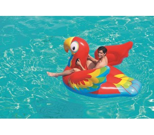 41126 Cavalgable inflable gigante forma de Tucán BESTWAY 207 x 150 cm 2