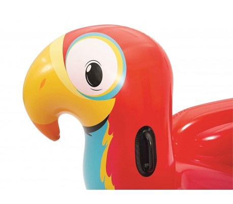 41126 Cavalgable inflable gigante forma de Tucán BESTWAY 207 x 150 cm