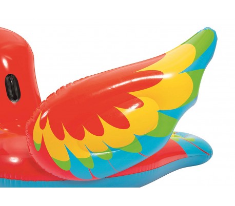 41126 Cavalgable inflable gigante forma de Tucán BESTWAY 207 x 150 cm
