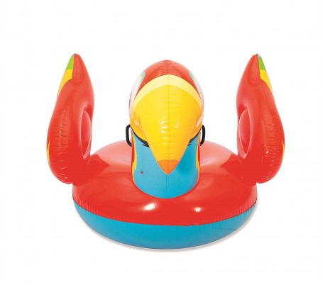 41126 Cavalgable inflable gigante forma de Tucán BESTWAY 207 x 150 cm