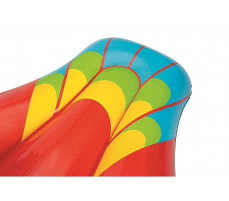 41126 Cavalgable inflable gigante forma de Tucán BESTWAY 207 x 150 cm