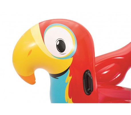 41126 Cavalgable inflable gigante forma de Tucán BESTWAY 207 x 150 cm