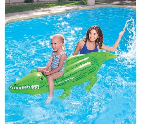 41127 Cavalgable inflable gigante forma de Loro BESTWAY 230 x 180 cm