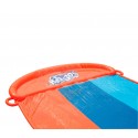 52264 Tobogán inflable acuático doble con spray H2OGO1! 3+ años 549 cm