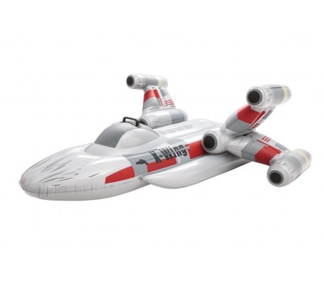 41115 Cavalgable Nave de batalla galactica inflable BESTWAY 118x87.5cm +3 años