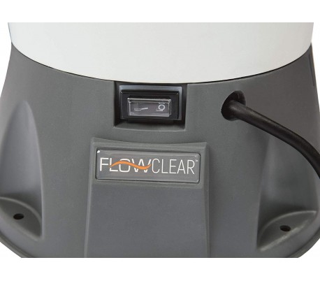 58515 Bomba de filtración BESTWAY de arena para la piscina flowclear 2.006 l / h