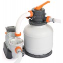 58495 Bomba de filtración BESTWAY de arena para la piscina flowclear 3.785 l/h