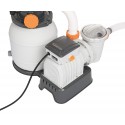 58495 Bomba de filtración BESTWAY de arena para la piscina flowclear 3.785 l/h