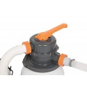 58495 Bomba de filtración BESTWAY de arena para la piscina flowclear 3.785 l/h