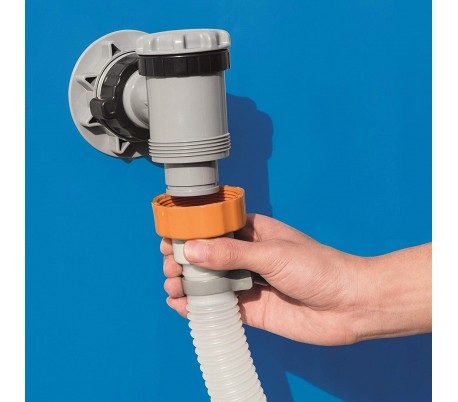 58495 Bomba de filtración BESTWAY de arena para la piscina flowclear 3.785 l/h